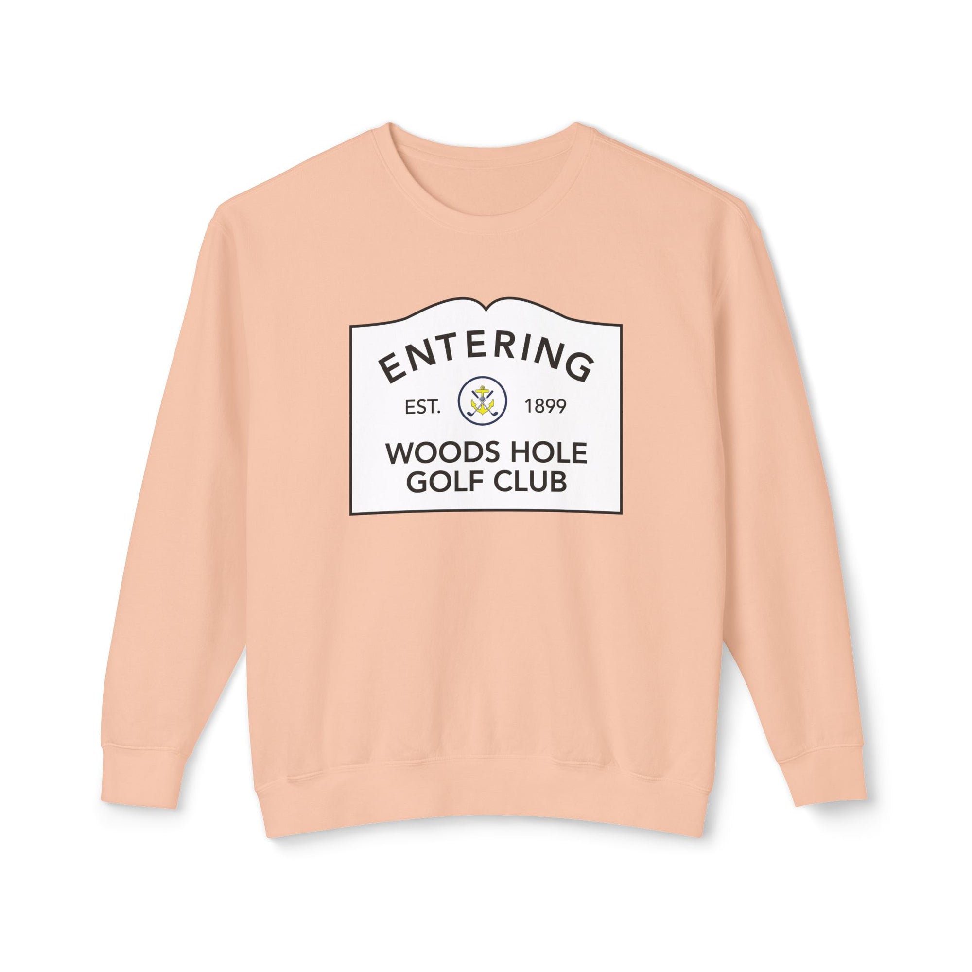 Entering Woods Hole Golf Club Crewneck