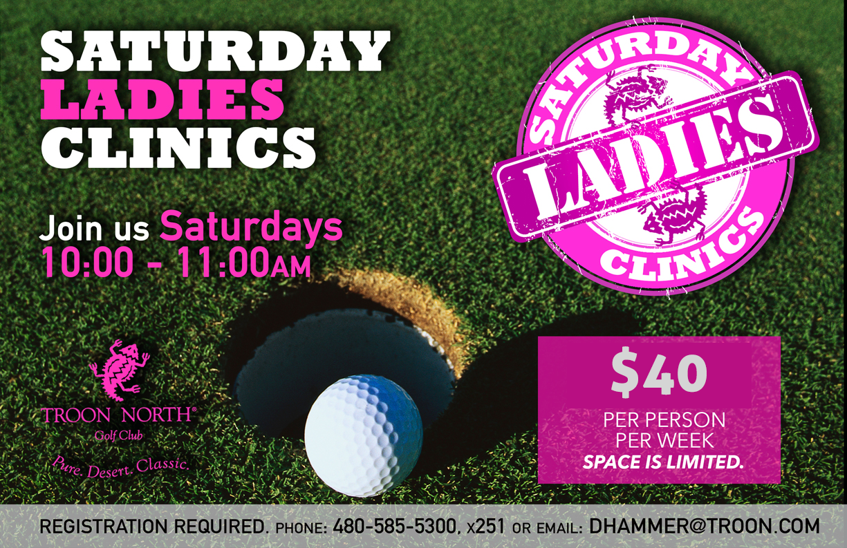 Saturday Ladies Clinics Sign Up