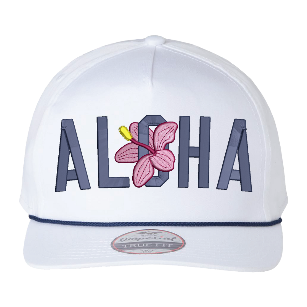 Limited Edition ALOHA - The Barnes Cotton Cap (Left Side-Facing Logo)